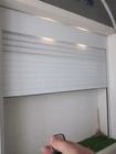 Современная алюминиевая гаражная дверь автоматическая двухслойная роликовая жалюзи