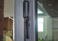 Темный серый цвет современное алюминиевое Windows, Bi окна кухни вентиляции Bifold сложил дверь створки bi ливня раздвижной двери