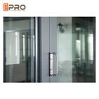 Двери складчатости изоляции жары алюминиевые подгоняли Bi дверной рамы цвета 2.0MM складывая doo складчатости внешних дверей алюминиевое