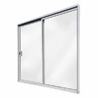 Современная алюминиевая ясность закалила стеклянную раздвижную дверь для вентилировать стекло датчика алюминиевого профиля двери скольжения ISO9001 автоматическое