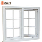 Жилой нажим из окна Windows/алюминиевого делая поворот окна с окнами дизайна решетки белыми алюминиевыми