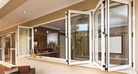 Окна отражательного алюминиевого стеклянного сползая окна/горизонтальной Bifold двери bi-створки Windows алюминиевой bi-складывая для