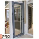 Подгонянные двери дизайна алюминиевые прикрепленные на петлях для двери шарнира двери нержавеющей стали зданий конструкции стеклянной прикрепляют на петлях черное