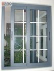 Окно горизонтальной алюминиевой рамки сползая стеклянное с боковым окном экрана окна предохранения от насекомого алюминиевым сползая