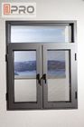 Перерыв алюминиевое Windows Unbreakbale термальный отбрасывает открытый стиль построенный в окне двери окна шторок, двойном окне