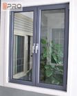 Горизонтальное алюминиевое окно окна рамки, цена окна окна Windows двойного окна француза панели алюминиевая