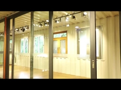 алюминиевые сползая стеклянные двери