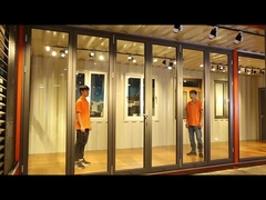 Внешняя Алюминиевое стекло Двухслойные крыльцо Сдвижная дверь водонепроницаемая