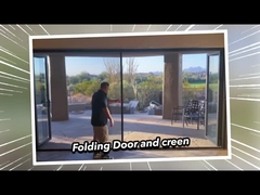 2 мм Алюминиевые двойные стеклянные высококачественные ветроустойчивые стеклянные дверцы высота 2,1 м