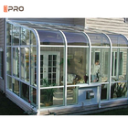 Крыша расширения дома 4 панели части Sunroom сезона стеклянных