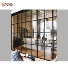 Многоразовая стена стекла офиса разделяет ясное Demountable двойное остекление со шторками