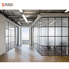 Передвижной звукоизоляционный современный офис разделяет разделительную стену стеклянной стены панелей 108mm огнеупорную