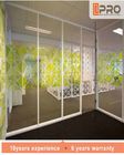 Выполненные на заказ рассекатели стены офиса разделяют с закаленным стеклянным подгонянным размером
