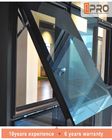 Окно тента алюминиевого сплава современное, тенты окна алюминия окна тентов окна стекла тента сбережений космоса вертикальные