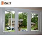 Изготовление Windows двойного окна алюминиевое для дома отбрасывает окна окна открытого шторма стиля алюминиевого двойные