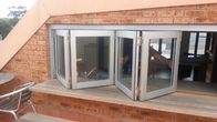 Стеклянное складное алюминиевое Bifold Windows для складчатости складчатости стекла окна экрана окна складчатости кухни с низким энергопотреблением
