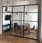 Раздел разъединения размеров офиса современный стеклянный с раздвижной дверью