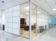 Передвижные современные разделы офиса, внутренний раздел штендера матированного стекла