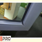 Складывая окно открытого стиля алюминиевое застекленное пудрит покрытую дверь bi-створки поверхностного покрытия алюминиевую, bi-складывая окна для