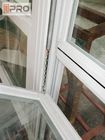 Напудрите покрытую одиночную повешенную таможню окна поднимитесь вверх по удару французскому Windows урагана