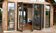 Двери термального перерыва алюминиевые двойные стеклянные Bifold