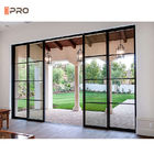Алюминиевые сползая стеклянные двери внешнее огромное современное ISO9001 патио